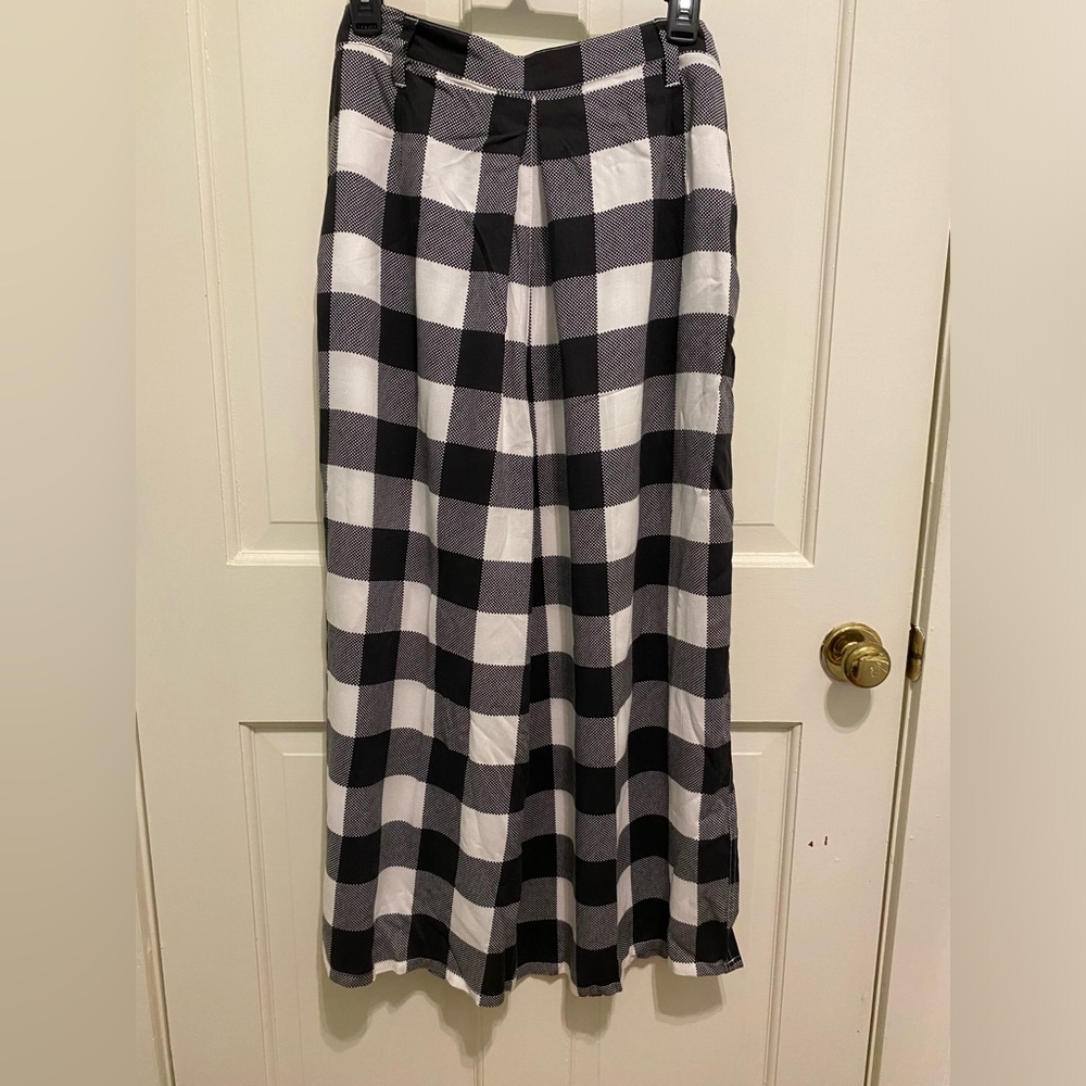 OBEY Black & White Gingham Pant XL
